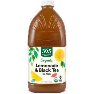 365 by Whole Foods Market, Organic Lemonade & Black Tea Blend, 64 Fl Oz(64 Fl Oz (Pack of 1))