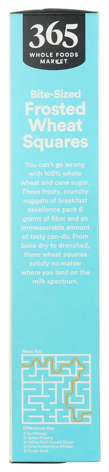 image:image365 by Whole Foods Market Frosted Wheat Squares Cereal 16 OunceWheat