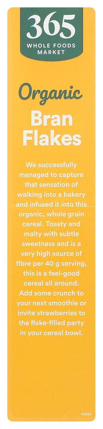 image:image365 by Whole Foods Market Organic Bran Flakes Cereal 15 Ounce15 Ounce Pack of 1