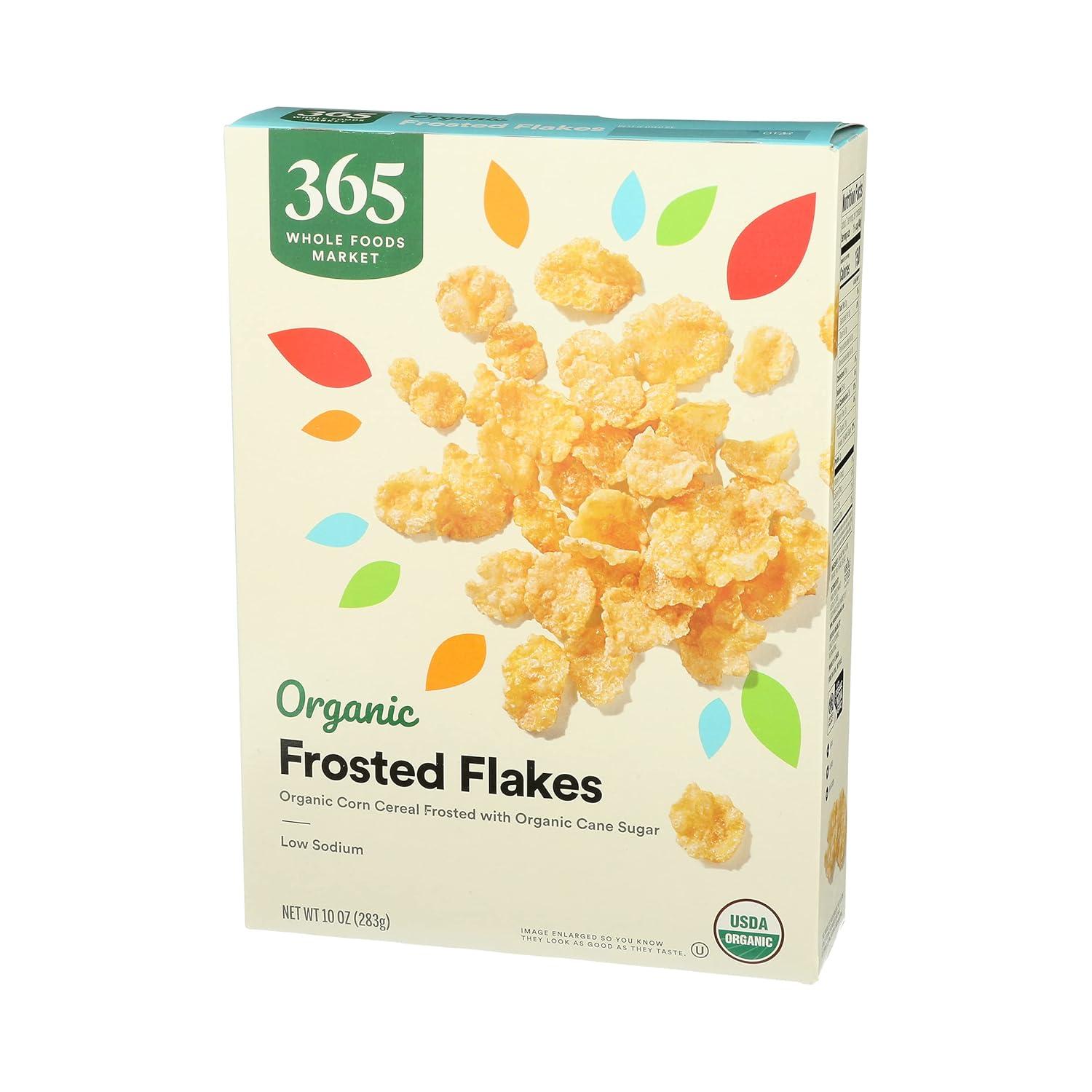 image:image365 by Whole Foods Market Organic Frosted Flakes Cereal 10 Ounce10 Ounce Pack of 2