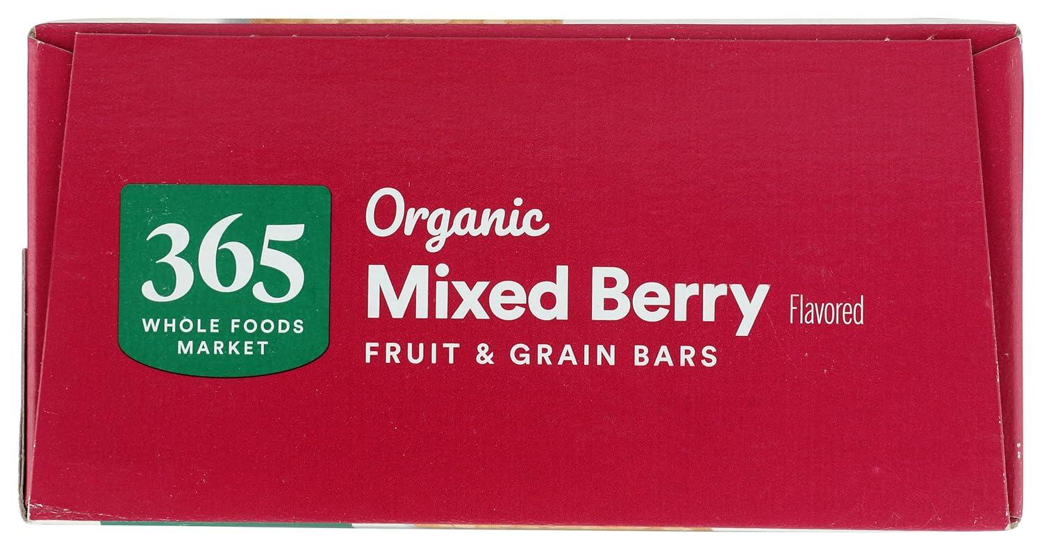 image:image365 by Whole Foods Market Organic Mixed Berry Fruit and Grain Bars 208 Ounce 16 Count
