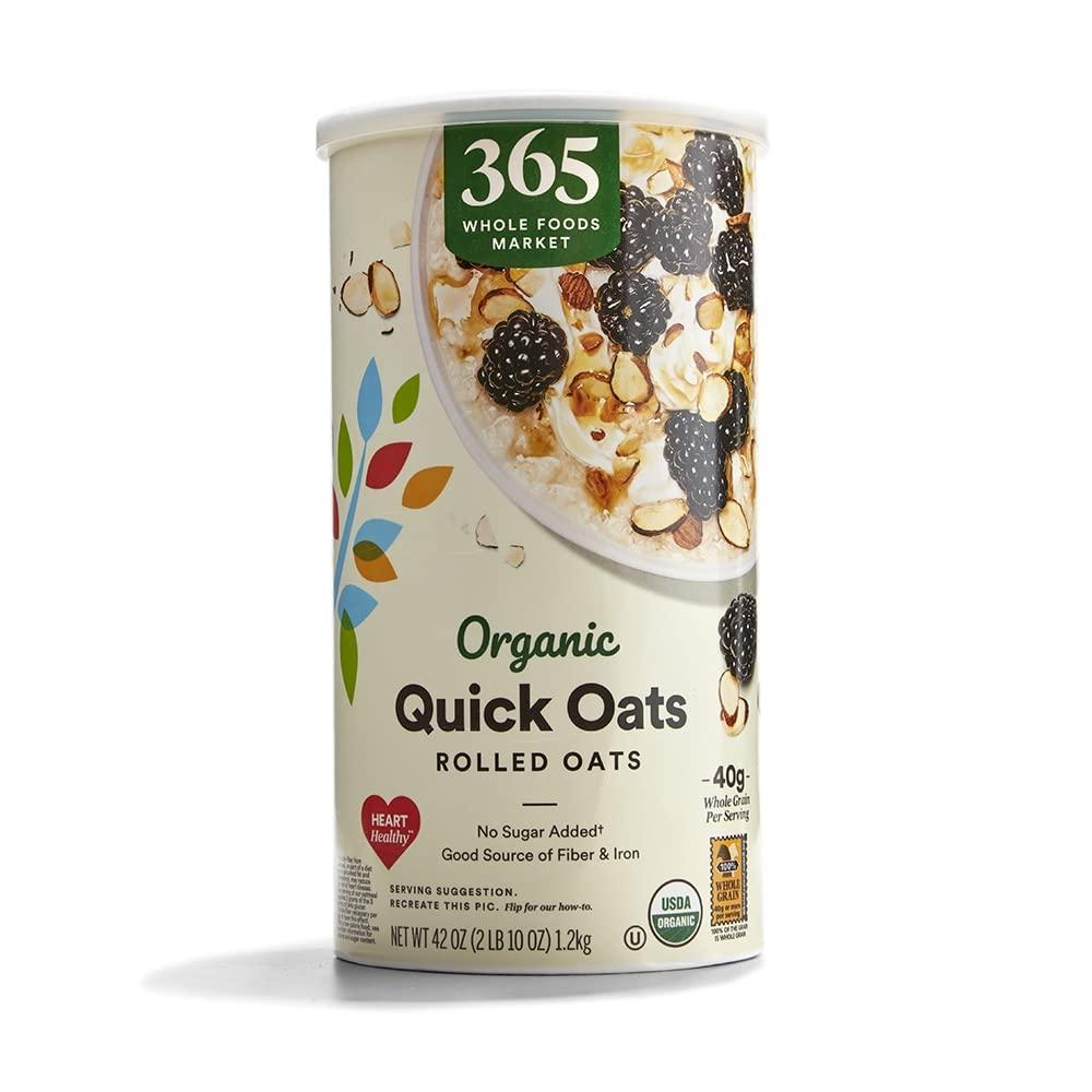 image:image365 by Whole Foods Market Organic Quick Oats 42 OunceRolled