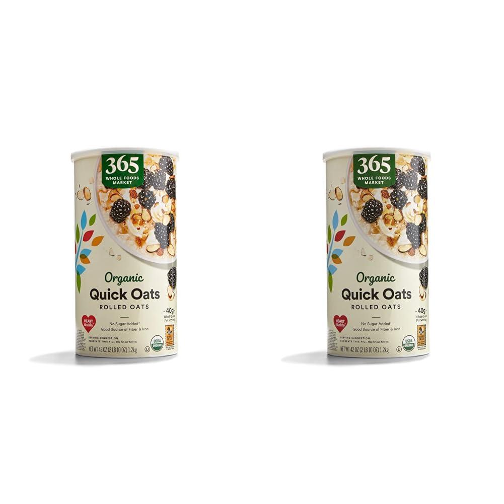 image:image365 by Whole Foods Market Organic Quick Oats 42 OunceRolled