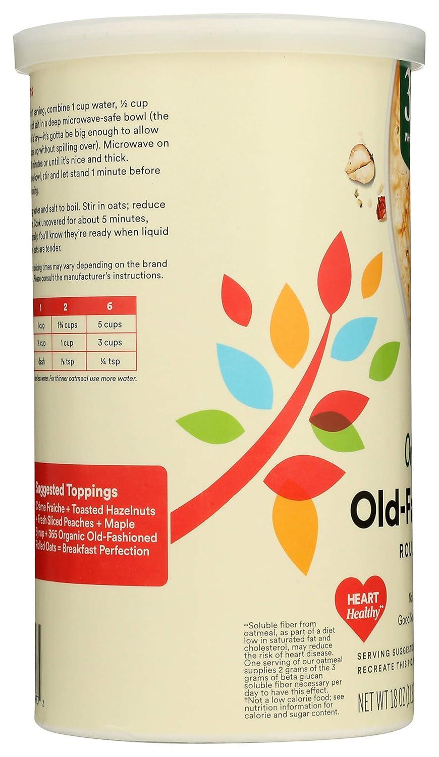 image:image365 by Whole Foods Market Organic Steel Cut Oats 30 Ounce18 Ounce Pack of 1