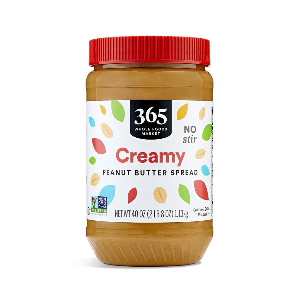 image:image365 by Whole Foods Market Creamy Peanut Butter Spread No Stir 40 OuncePeanut