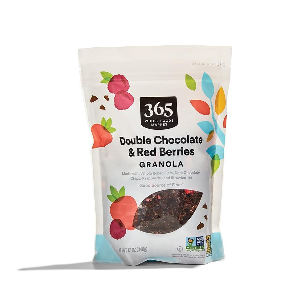 image:image365 by Whole Foods Market Granola Double Chocolate with Red Berries 12 Ounce