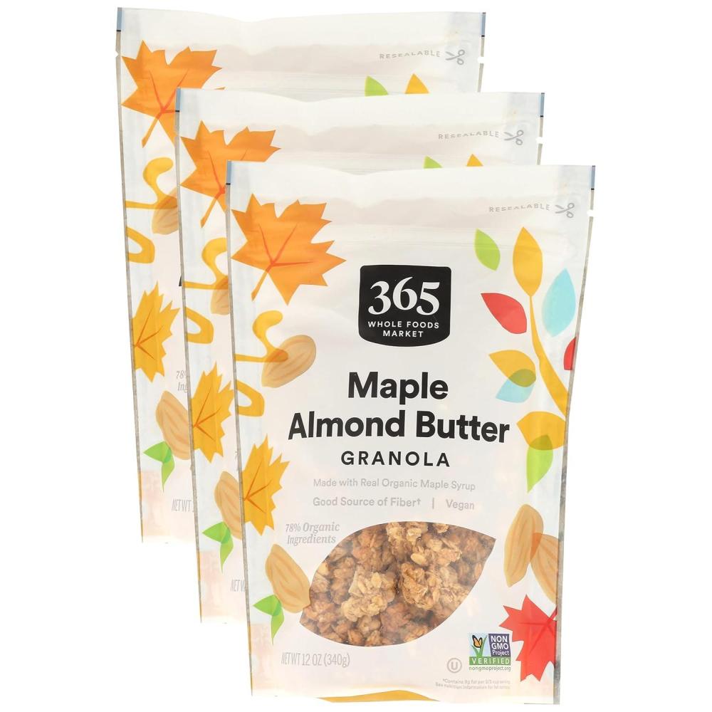 image:image365 by Whole Foods Market Maple amp Almond Butter Granola 12 Ounce12 Ounce Pack of 3