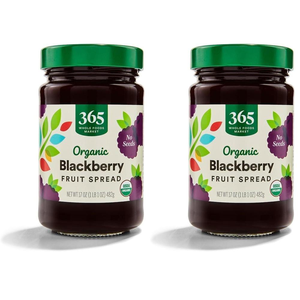 image:image365 by Whole Foods Market Organic Blackberry Conserve 17 oz106 Pound Pack of 2
