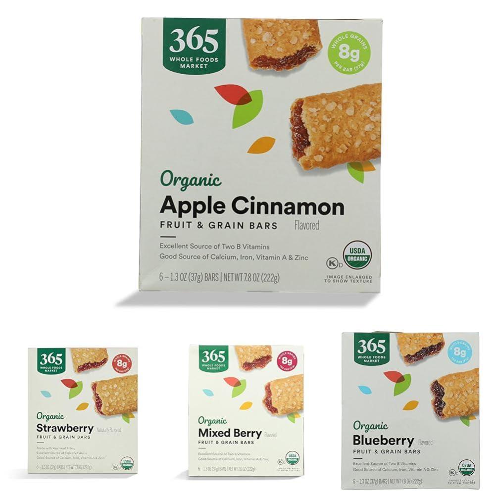 image:image365 by Whole Foods Market Organic Blueberry Cereal Bar 6 Count 78 OunceVariety Pack