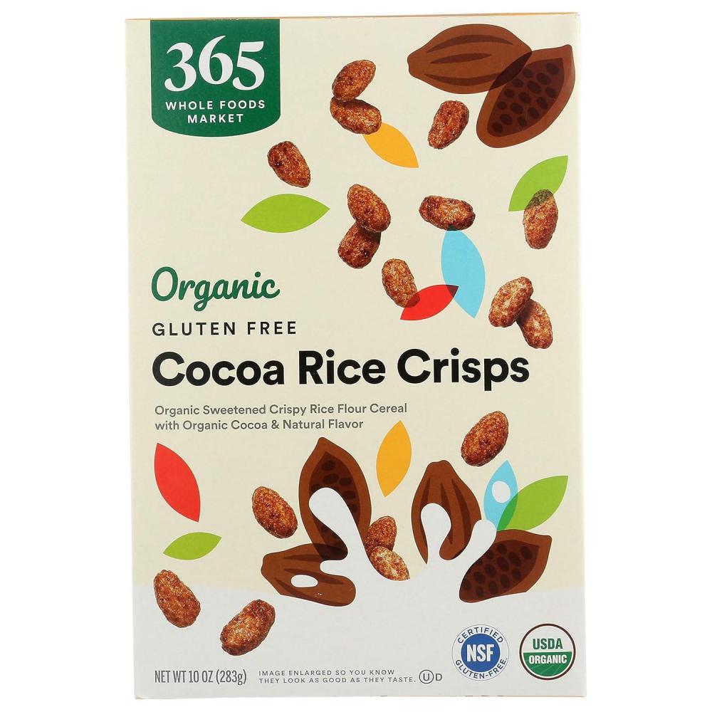 image:image365 by Whole Foods Market Organic Cocoa Crisps Cereal 10 OunceOrganic