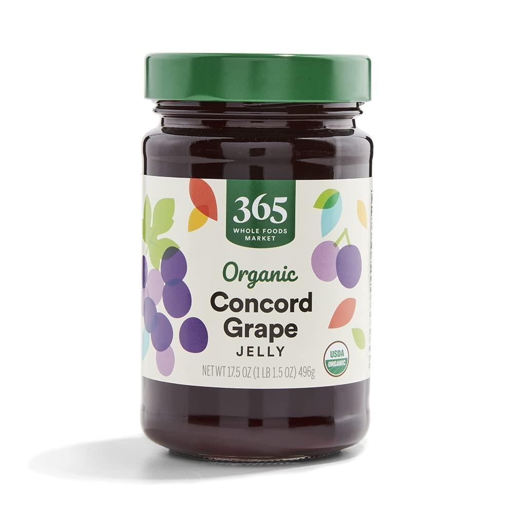 image:image365 by Whole Foods Market Organic Concord Grape Jelly 175 Ounce