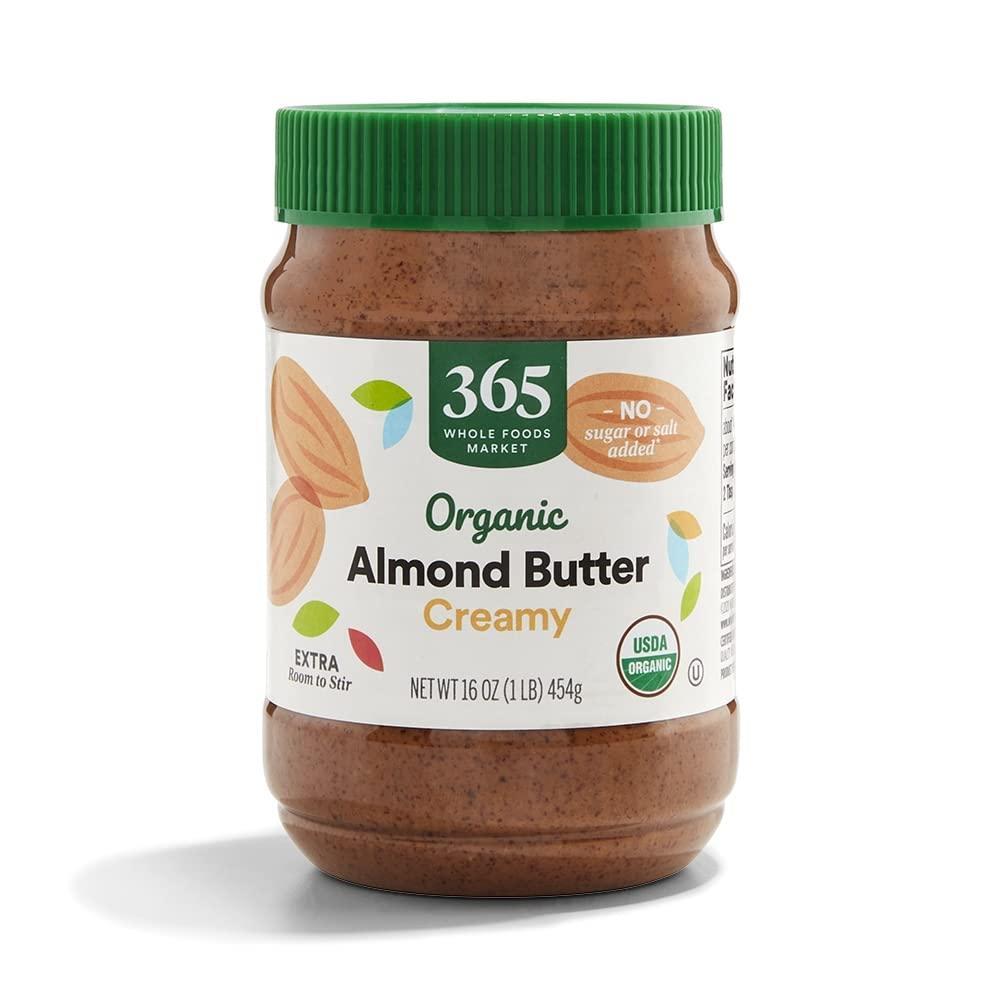 image:image365 by Whole Foods Market Organic Creamy Almond Butter 16 Ounce16 Ounce Pack of 1