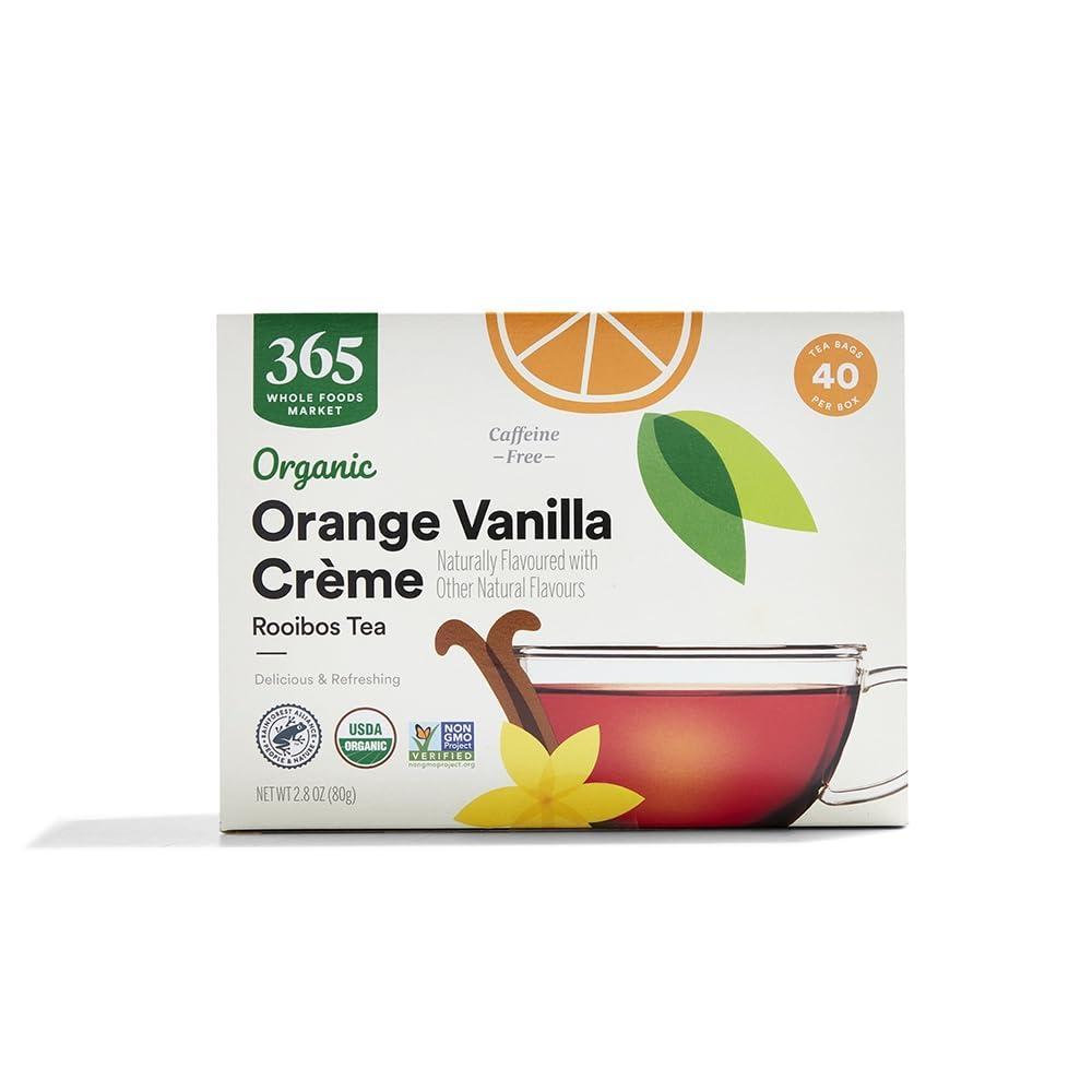 image:image365 by Whole Foods Market Organic Decaffeinated Green Tea with Lemon Myrtle 40 Tea Bags 21 Ounce pack of 12Orange Vanilla Crme