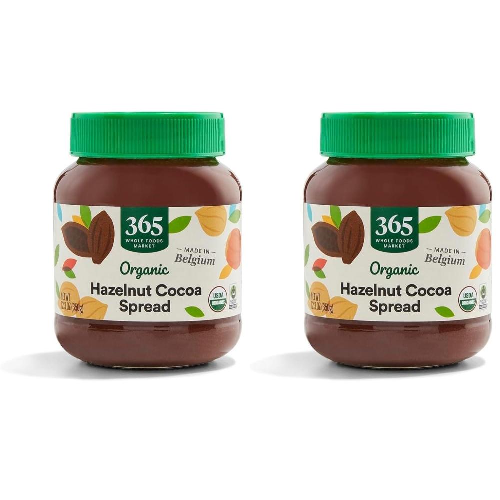 image:image365 by Whole Foods Market Organic Hazelnut Cocoa Spread 123 Ounce123 Ounce Pack of 2