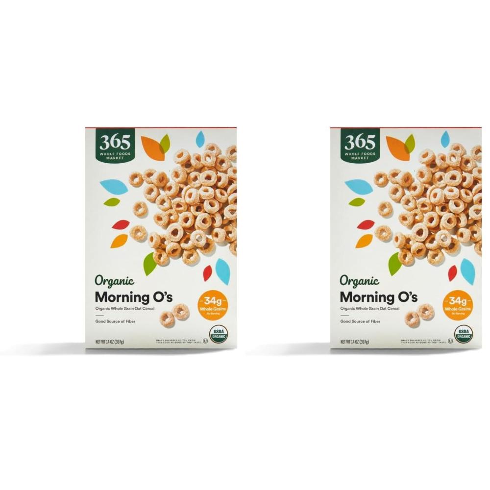 image:image365 by Whole Foods Market Organic Morning Os Cereal 14 Ounce14 Ounce Pack of 2