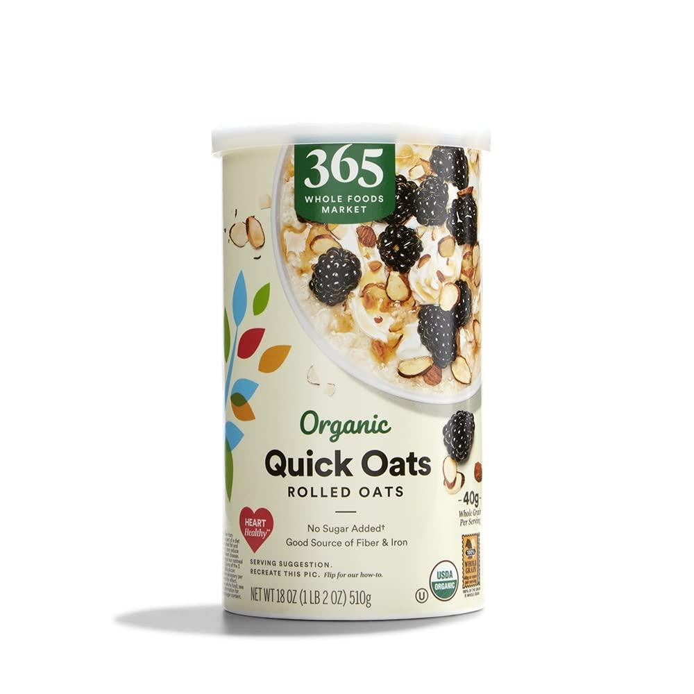 image:image365 by Whole Foods Market Organic Quick Oats 42 OunceRolled