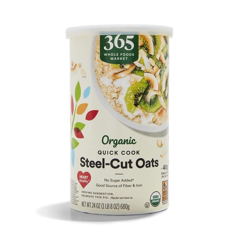 image:image365 by Whole Foods Market Organic Quick Oats 42 OunceSteelCut