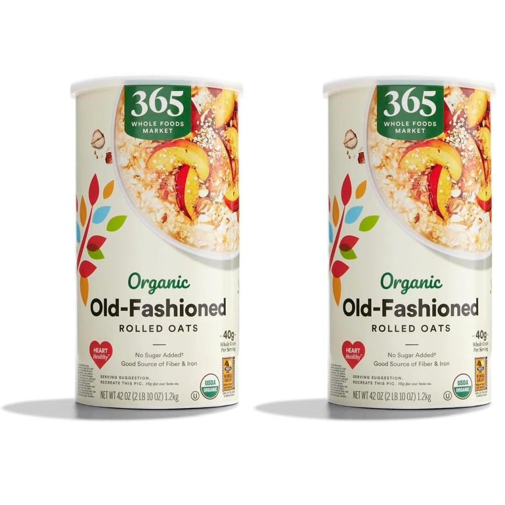 image:image365 by Whole Foods Market Organic Steel Cut Oats 30 Ounce42 Ounce Pack of 2