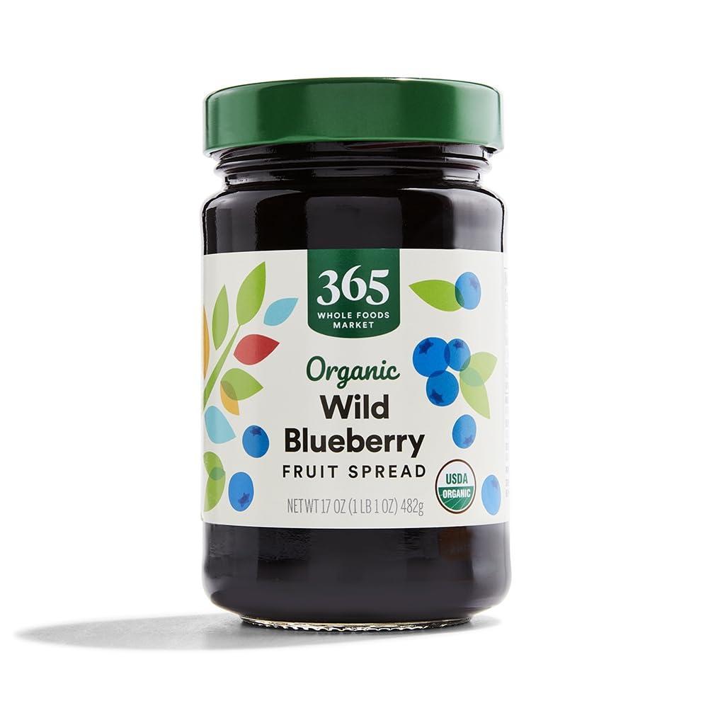 image:image365 by Whole Foods Market Organic Wild Blueberry Fruit Spread 17 Ounce