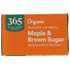 365 By Whole Foods Market, Organic Maple & Brown Sugar Instant Oatmeal Packets, 1.41 Ounce (Pack Of 8)(Maple & Brown Sugar)