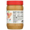 365 by Whole Foods Market, Organic Creamy Peanut Butter Spread, No Stir, 16 Ounce(Sweetened Smooth Organic)
