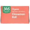 365 by Whole Foods Market, Organic Instant Oatmeal, Cinnamon Roll Flavor, 11.3 Ounce
