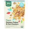 365 By Whole Foods Market, Organic Golden Flakes & Oat Clusters, 12 Ounce(12 Ounce (Pack of 1))