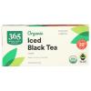365 by Whole Foods Market, Organic Black Iced Tea, 22 Count