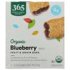 365 by Whole Foods Market, Organic Blueberry Cereal Bar 6 Count, 7.8 Ounce(Organic Blueberry)