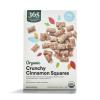 365 by Whole Foods Market, Organic Crunchy Cinnamon Squares Cereal, 10 Ounce(10 Ounce (Pack of 1))
