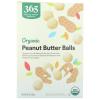 365 by Whole Foods Market, Organic Peanut Butter Balls, 10 Ounce
