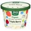 365 by Whole Foods Market, Organic Triple Berry Instant Oatmeal, Single Serve, 2 Ounce(2 Ounce (Pack of 1))