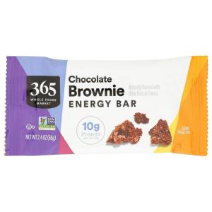 365 by Whole Foods Market, Chocolate Brownie Energy Bar, 2.4 Ounce