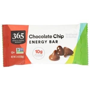 365 by Whole Foods Market, Energy Bar, Chocolate Chip, 2.4 Ounce
