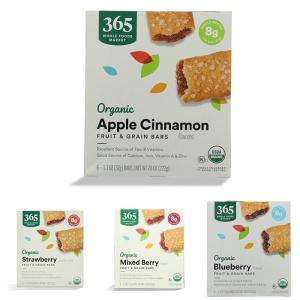 365 by Whole Foods Market, Organic Blueberry Cereal Bar 6 Count, 7.8 Ounce(Variety Pack)