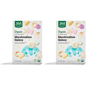 365 by Whole Foods Market, Organic Galaxy Marshmallow Cereal, 10 Ounce(10 Ounce (Pack of 2))