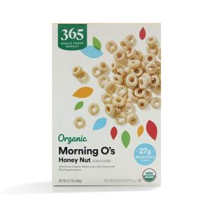 365 by Whole Foods Market, Organic Honey And Nut Morning O’s Cereal, 12.2 Ounce(12.2 Ounce (Pack of 1))