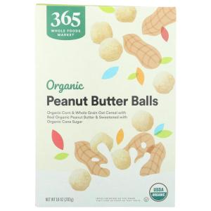 365 by Whole Foods Market, Organic Peanut Butter Balls, 10 Ounce