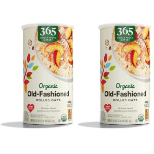 365 by Whole Foods Market, Organic Steel Cut Oats, 30 Ounce(42 Ounce (Pack of 2))