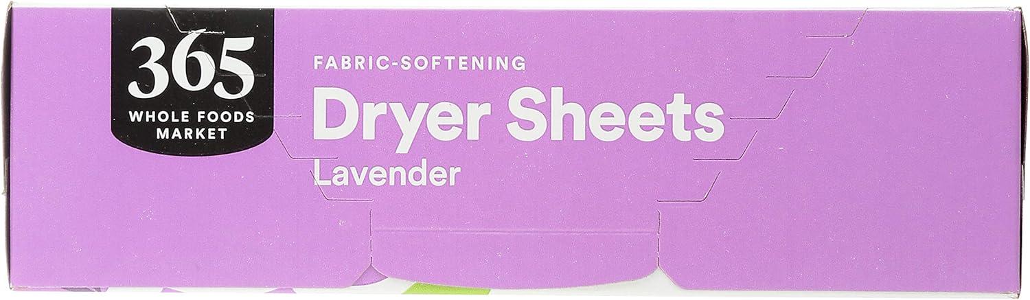 image:image365 by Whole Foods Market FabricSoftening Dryer Sheets Lavender 80 Count80 Count Pack of 2