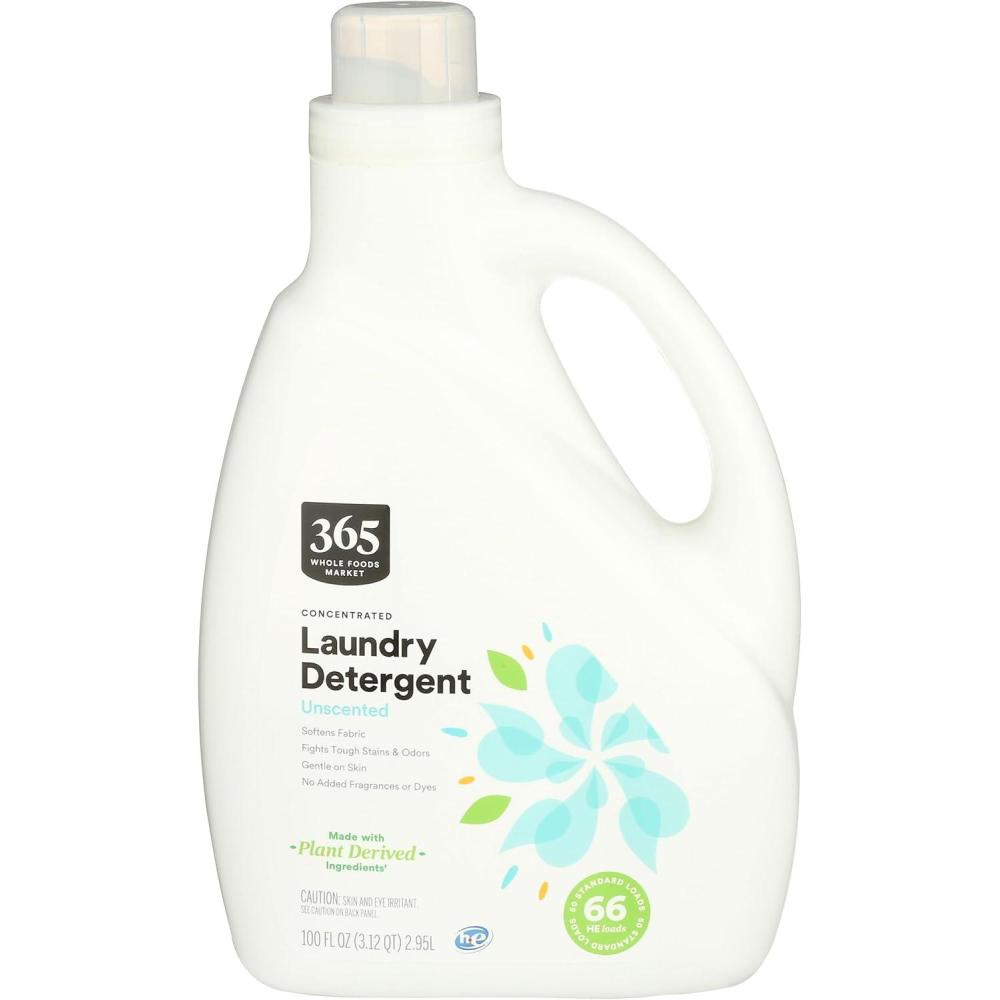 image:image365 by Whole Foods Market Concentrated Laundry Detergent Lavender Citrus Scent 66 HE Loads 100 Fl OzUnscented