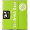 365 by Whole Foods Market, Sandwich Size Storage Bags, Double Zipper, 100 Count(100 Count (Pack of 1))