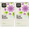 365 by Whole Foods Market, Fabric-Softening Dryer Sheets, Lavender, 80 Count(80 Count (Pack of 2))