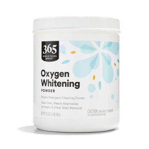 365 by Whole Foods Market, Oxygen Whitening Powder, Color-Safe Bleach Alternative, 32 Ounce(32 Ounce (Pack of 1))