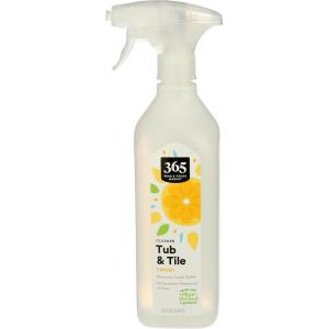 365 by Whole Foods Market, Tub & Tile Cleaner, Lemon Scent, 26 Fl Oz