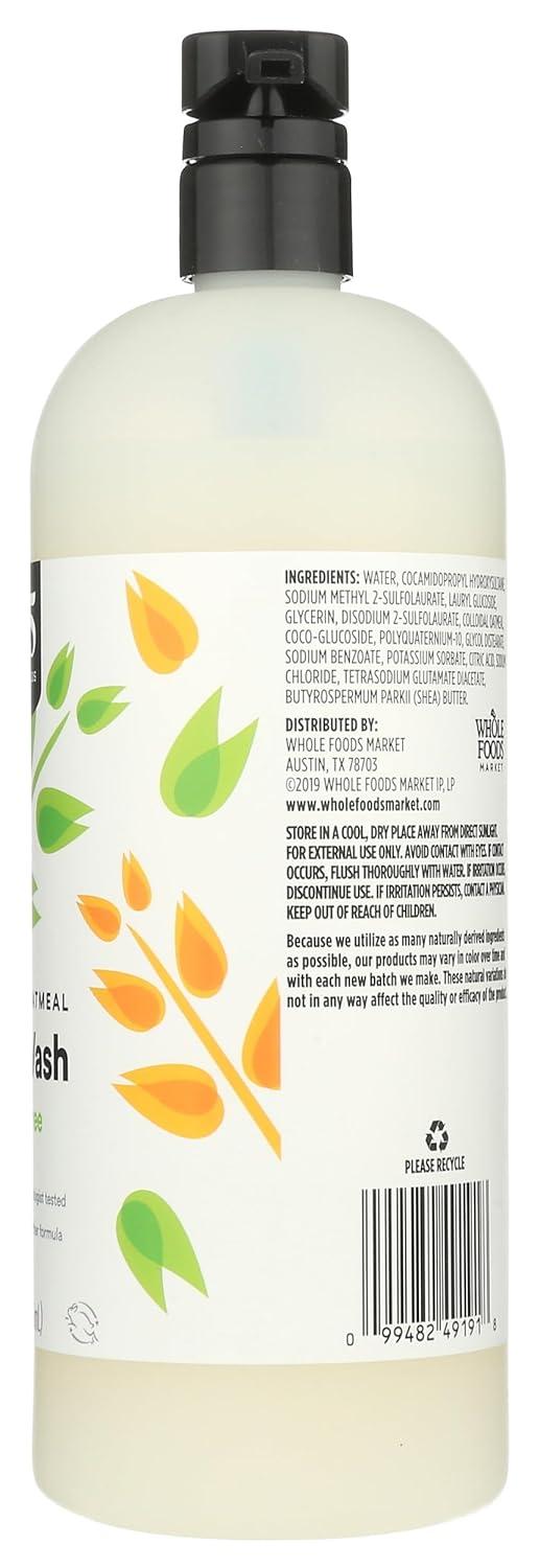 image:image365 by Whole Foods Market Body Wash Colloidal Oatmeal Fragrance Free 32 Fl Oz
