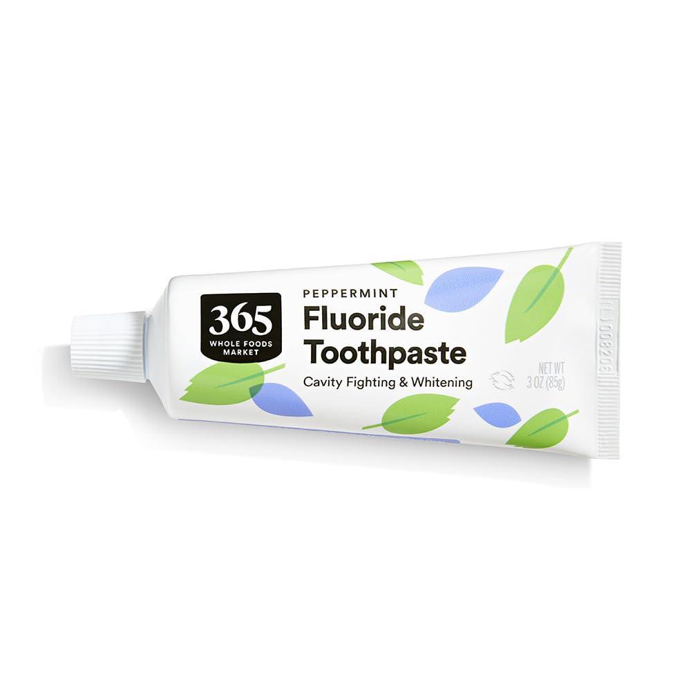 image:image365 by Whole Foods Market Travel Size Toothpaste Fluoride 3 Ounce3 Ounce Pack of 1
