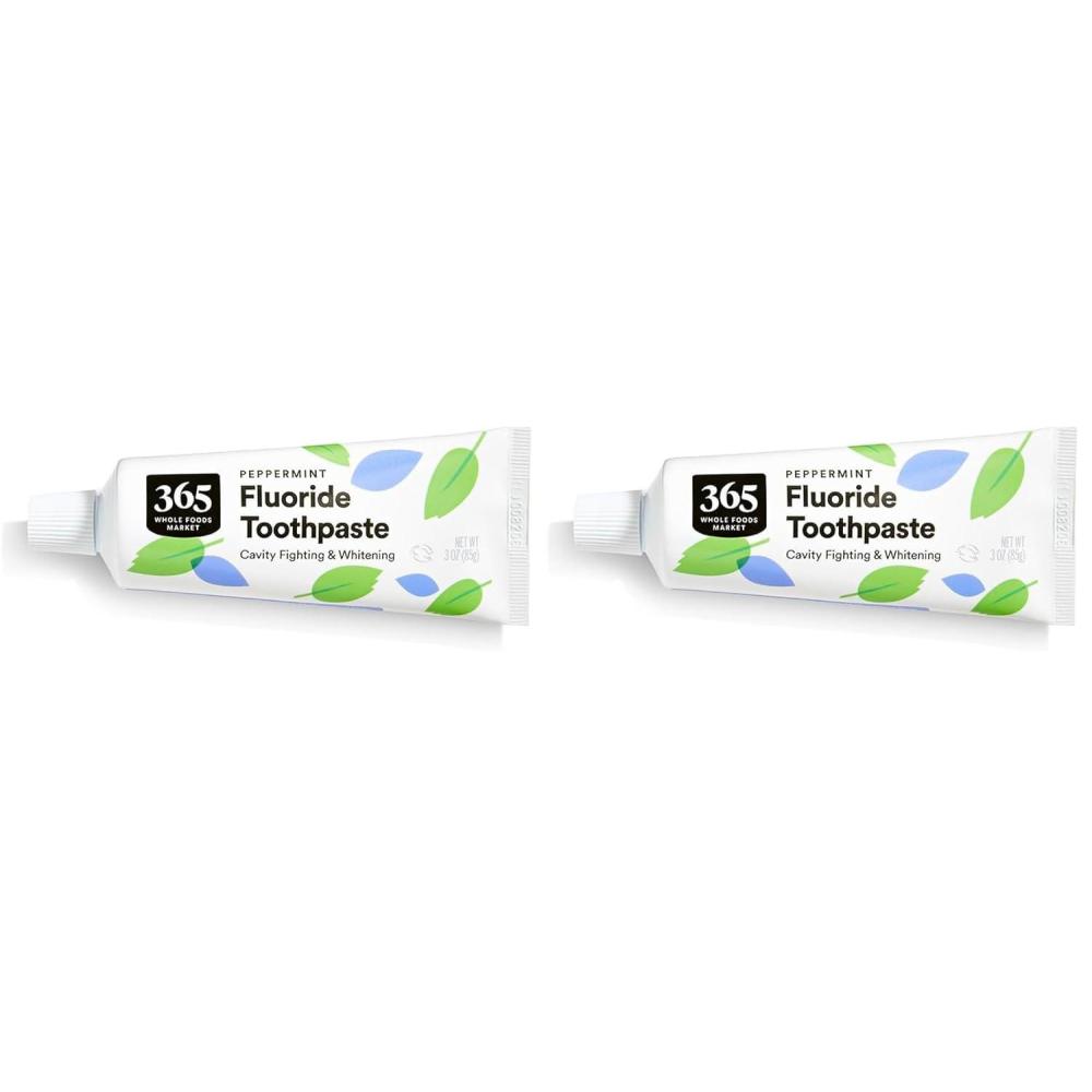image:image365 by Whole Foods Market Travel Size Toothpaste Fluoride 3 Ounce3 Ounce Pack of 2
