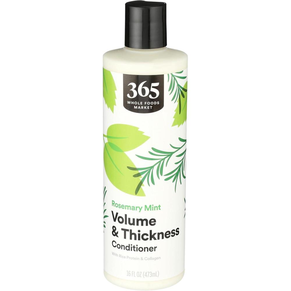 image:image365 by Whole Foods Market Volume amp Thickness Conditioner with Rice Protein amp Collagen Rosemary Mint Scent 16 Fl Oz16 Fl Oz Pack of 1