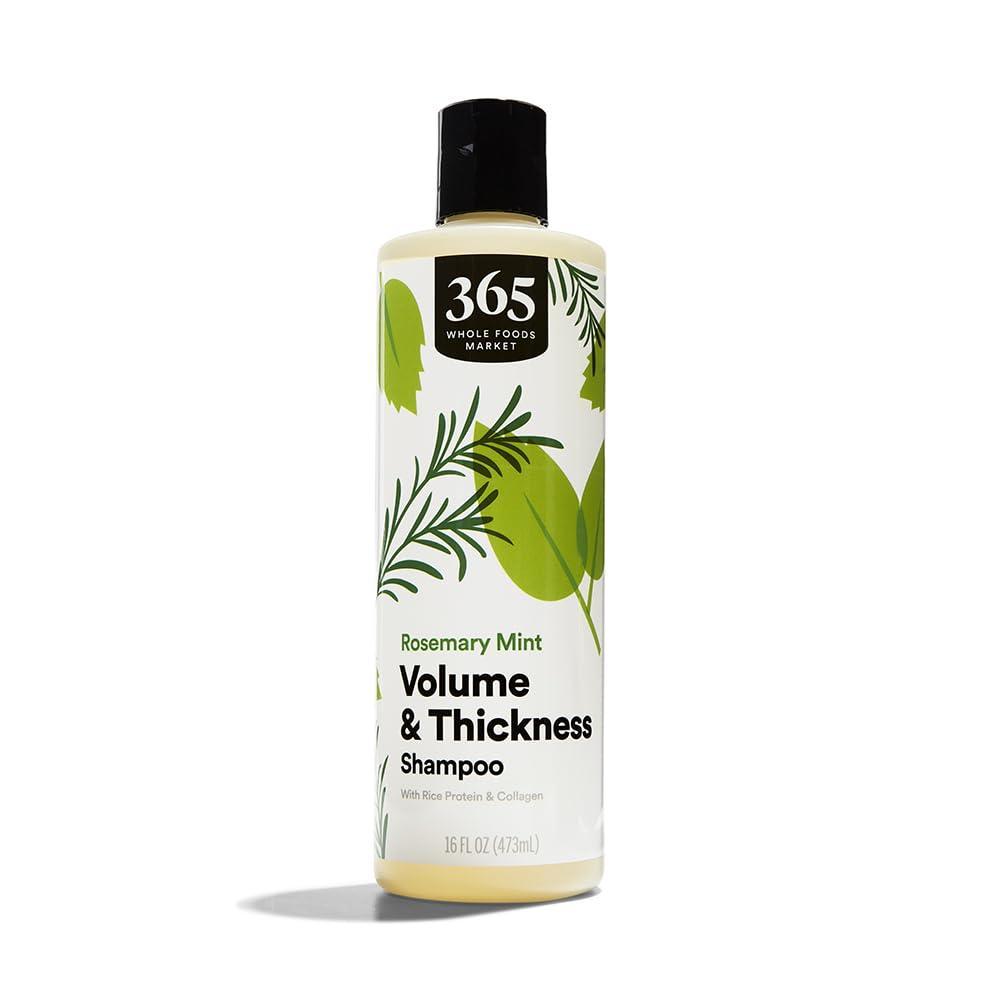 image:image365 by Whole Foods Market Volume amp Thickness Shampoo with Rice Protein amp Collagen Rosemary Mint Scent 16 Fl Oz
